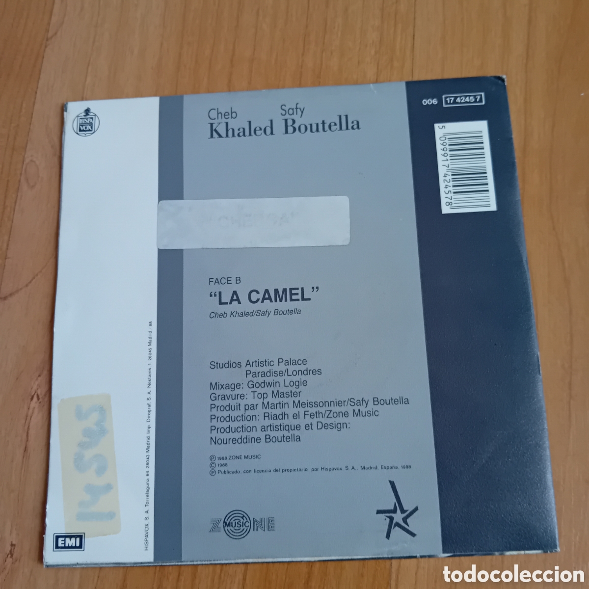 Discos de vinilo: CHEB KHALED. SAFY BOUTELLA. LA CAMEL - Foto 2