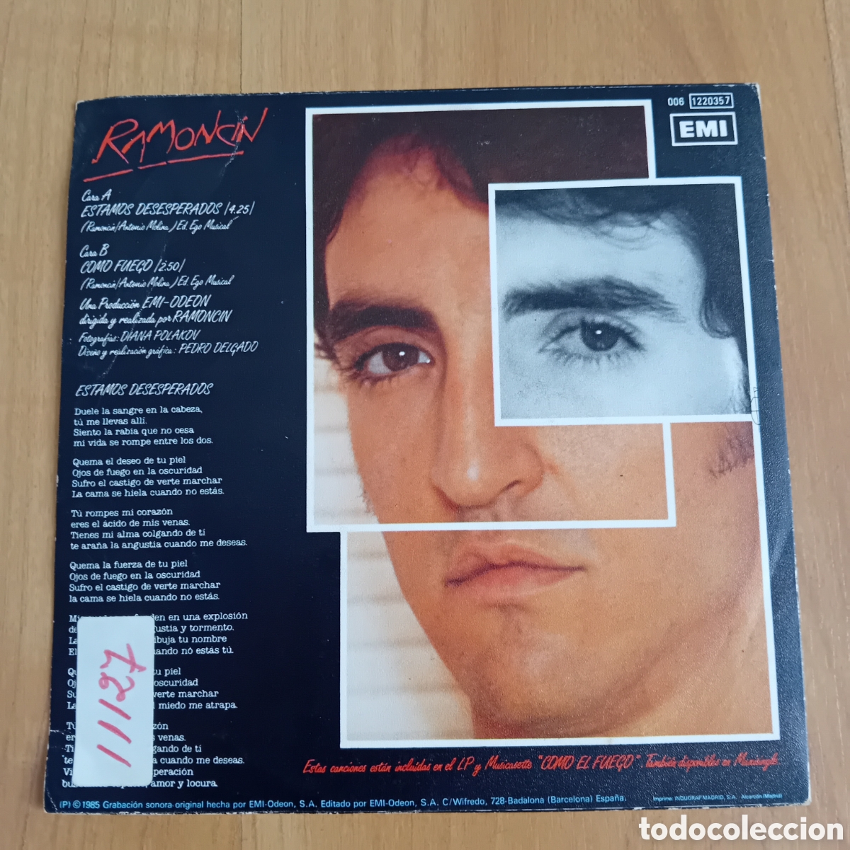 Discos de vinilo: RAMONCIN. ESTAMOS DESESPERADOS - Foto 2