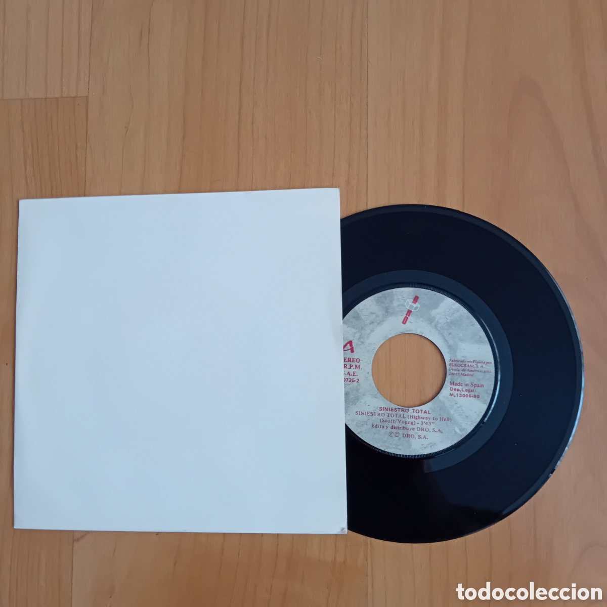 Discos de vinilo: SINIESTRO TOTAL. SINIESTRO TOTAL. LA SOCIEDAD ES LA CULPABLE