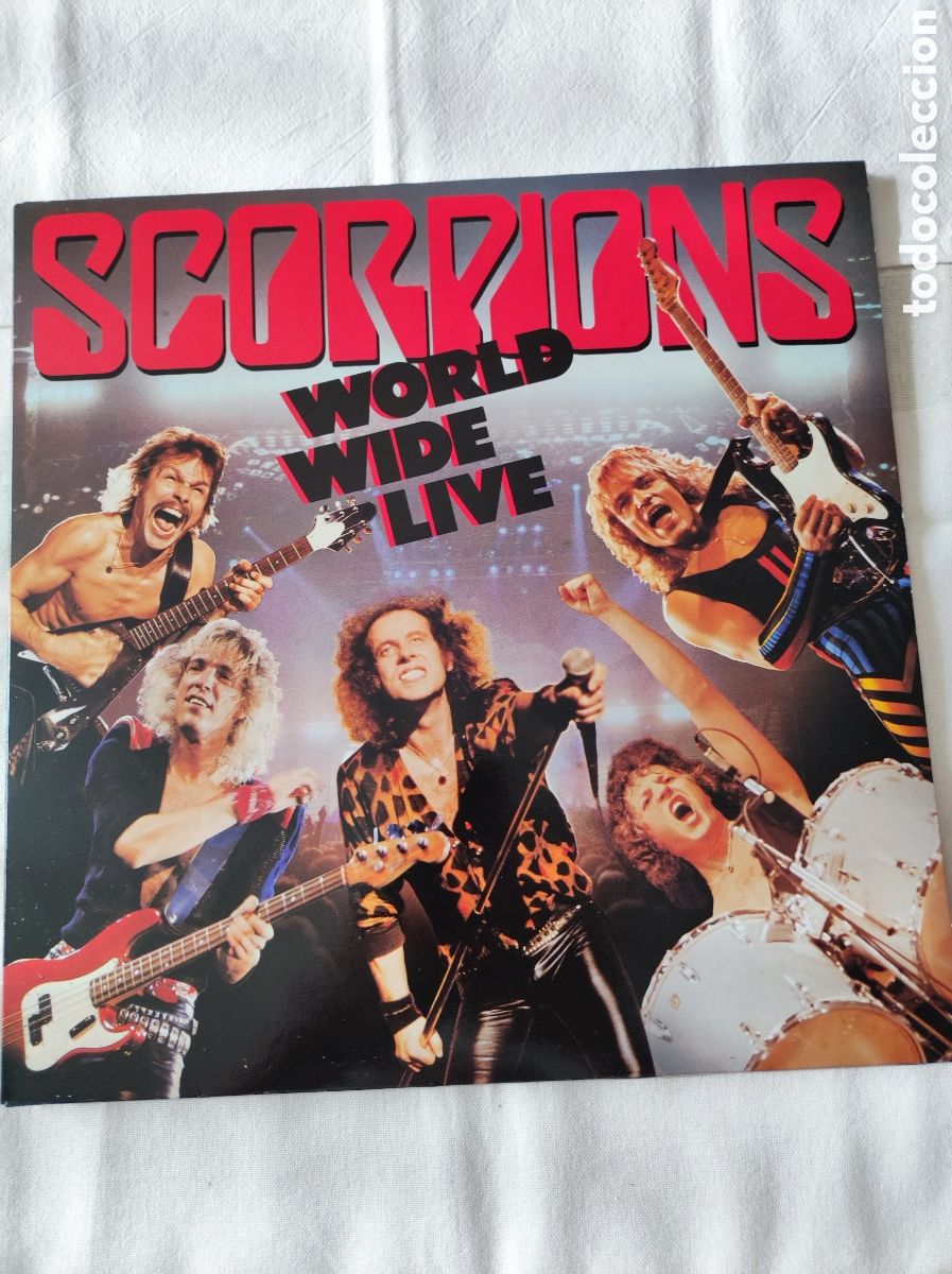 Discos de vinilo: SCORPIONS - WORLD WIDE LIVE