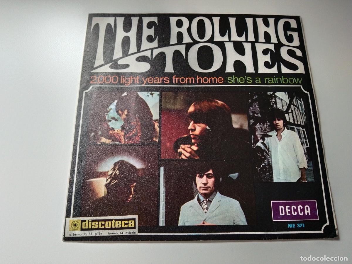 Discos de vinilo: Single ROLLING STONES - 2000 light years+ 1 / orig spain 1967 / RARO!!!!