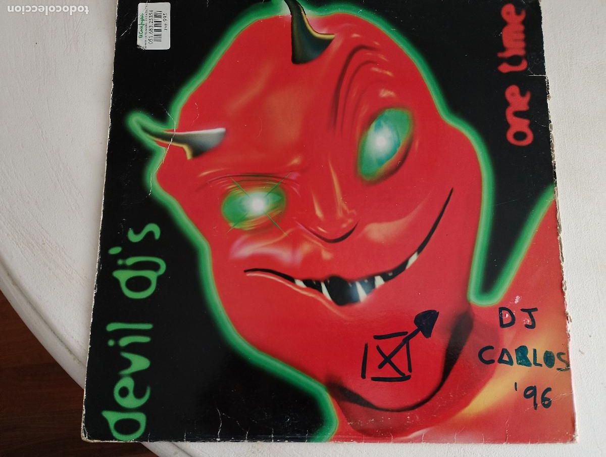 Discos de vinilo: Devil DJ's &ndash; One Time, 1996, Electronic,Makina, Hard Trance