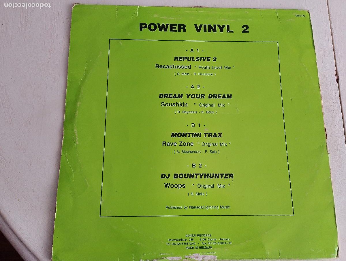 Discos de vinilo: Power Vinyl 2,Repulsive 2, Electronic, Hardcore, Techno, Hard Trance,1995 - Foto 4