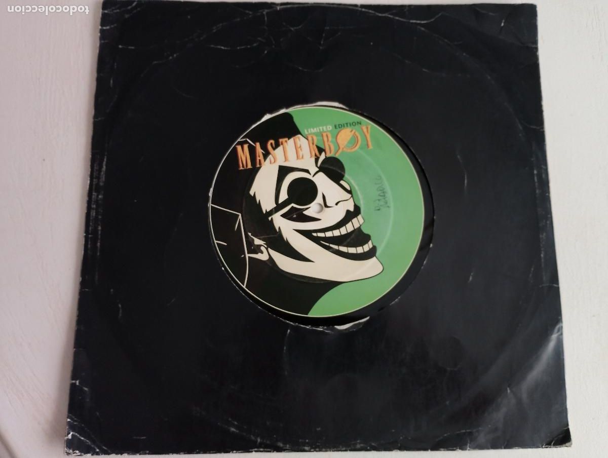 Discos de vinilo: Masterboy &ndash; Feel The Heat Of The Night. 1994, Electronic