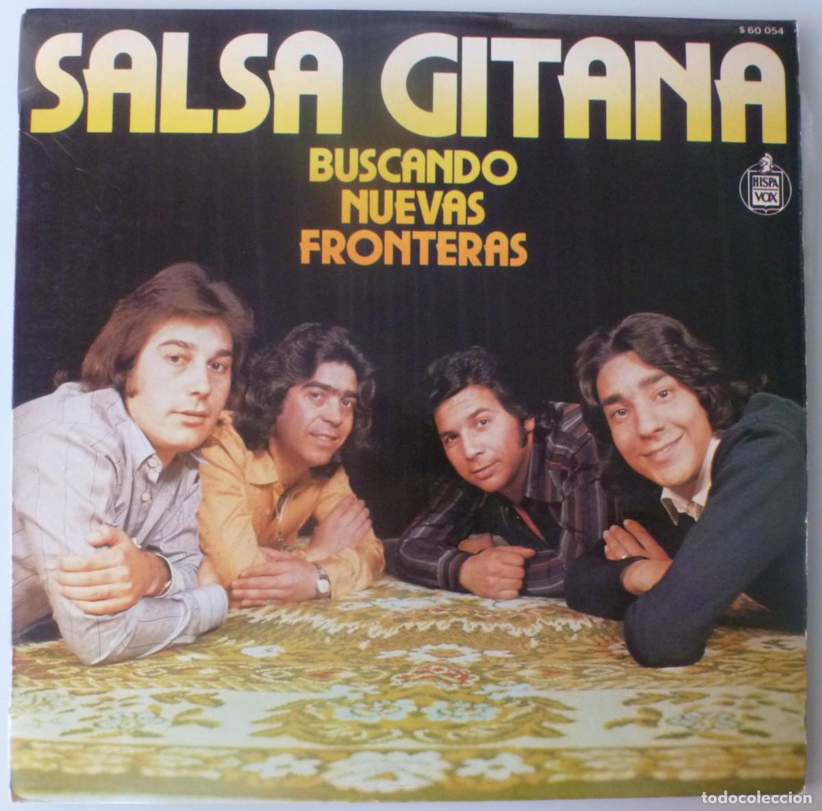 Discos de vinilo: SALSA GITANA - BUSCANDO NUEVAS FRONTERAS (LP HISPAVOX 1978)