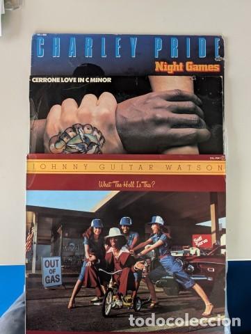 Discos de vinilo: L1418-L1419-L1420 OFERTA LOTE 3LP'S VINILO - A&Ntilde;OS 70 JOHNNY GUITAR - CERRONE - CHARLEY PRIDE