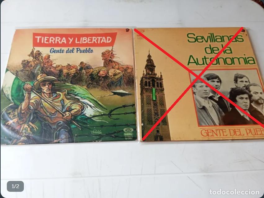 Vinyl-Schallplatten: LP GENTE DE PUEBLO - LIBERTAD