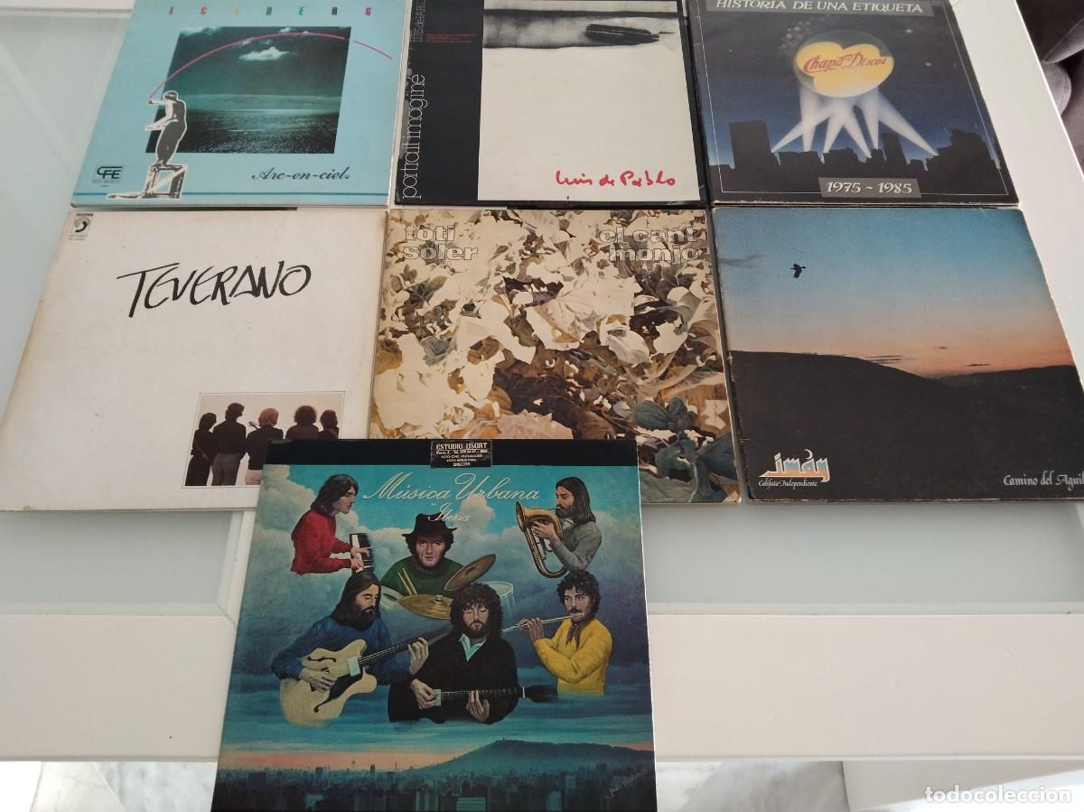 Discos de vinilo: LOTE PACK COLECCI&Oacute;N VINILOS ORIGINALES ROCK PROGRESIVO FOLK ROCK URBANO EXPERIMENTAL