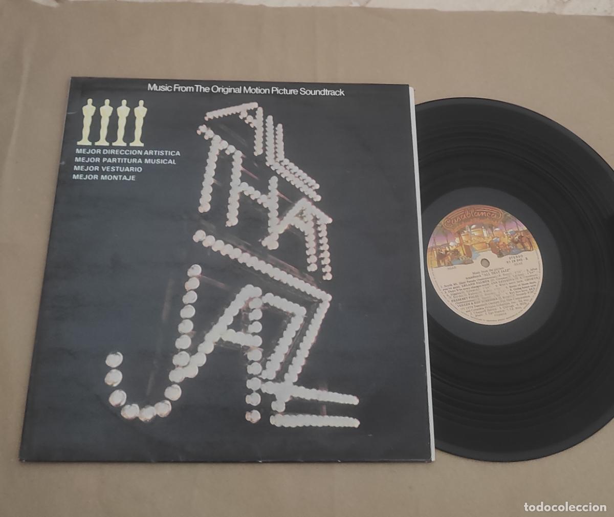 Discos de vinilo: ALL THAT JAZZ BSO OST LP 1980 Casablanca ESPA&Ntilde;A