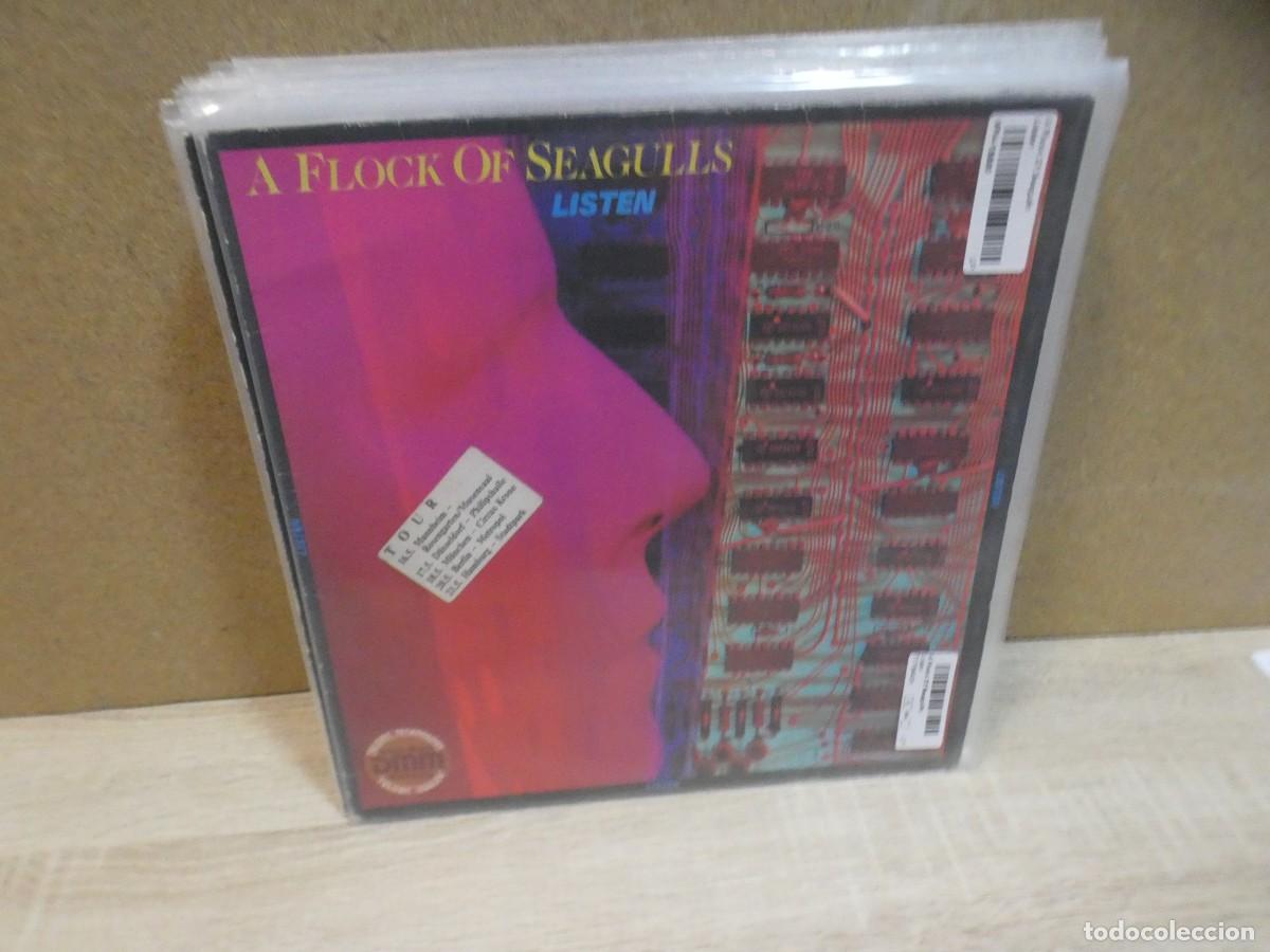 Discos de vinil: ARKANSAS1980 LOTT764 VINILO LEVE USO AUN CORRECTO - A FLOCK OF SEAGULLS LISTEN