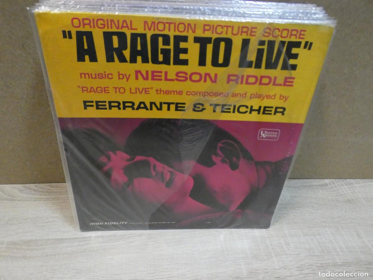 Discos de vinilo: ARKANSAS1980 BOXX759 VINILO ESTADO CORRECTISIMO - A RAGE TO LIVE BSO