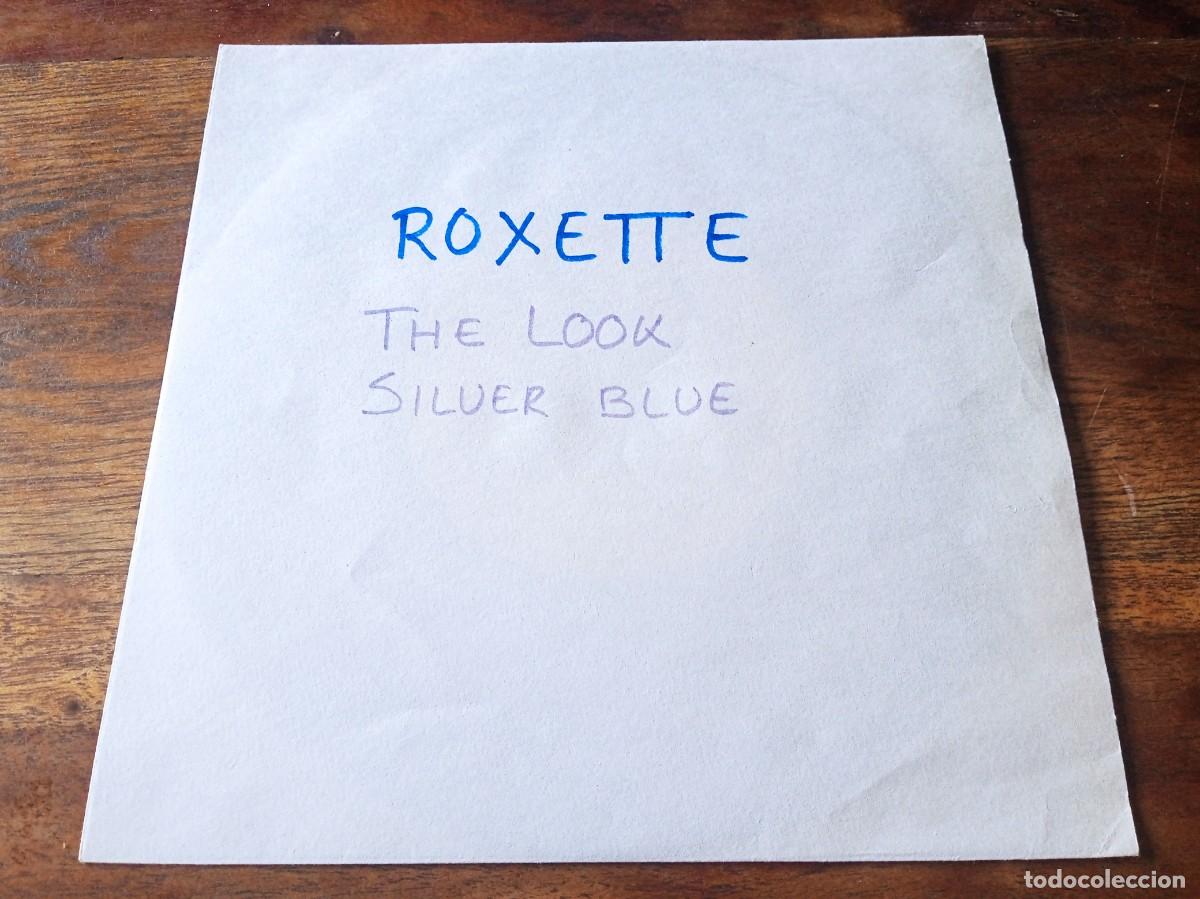 Discos de vinilo: Roxette - The Look, Silver Blue - Single original EMI Comunidad europea 1988 carpeta generica
