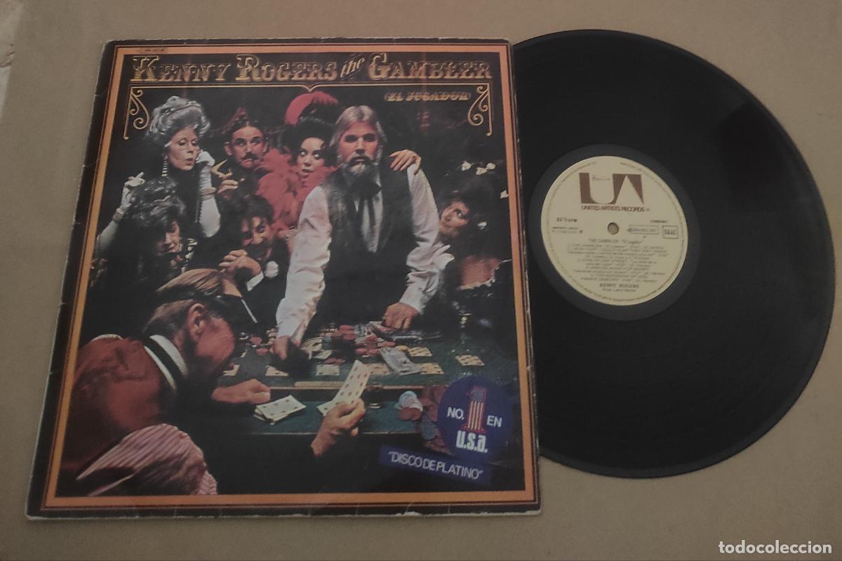 Discos de vinilo: KENNY ROGERS-THE GAMBLER-ORIGINAL ESPA&Ntilde;OL 1979-