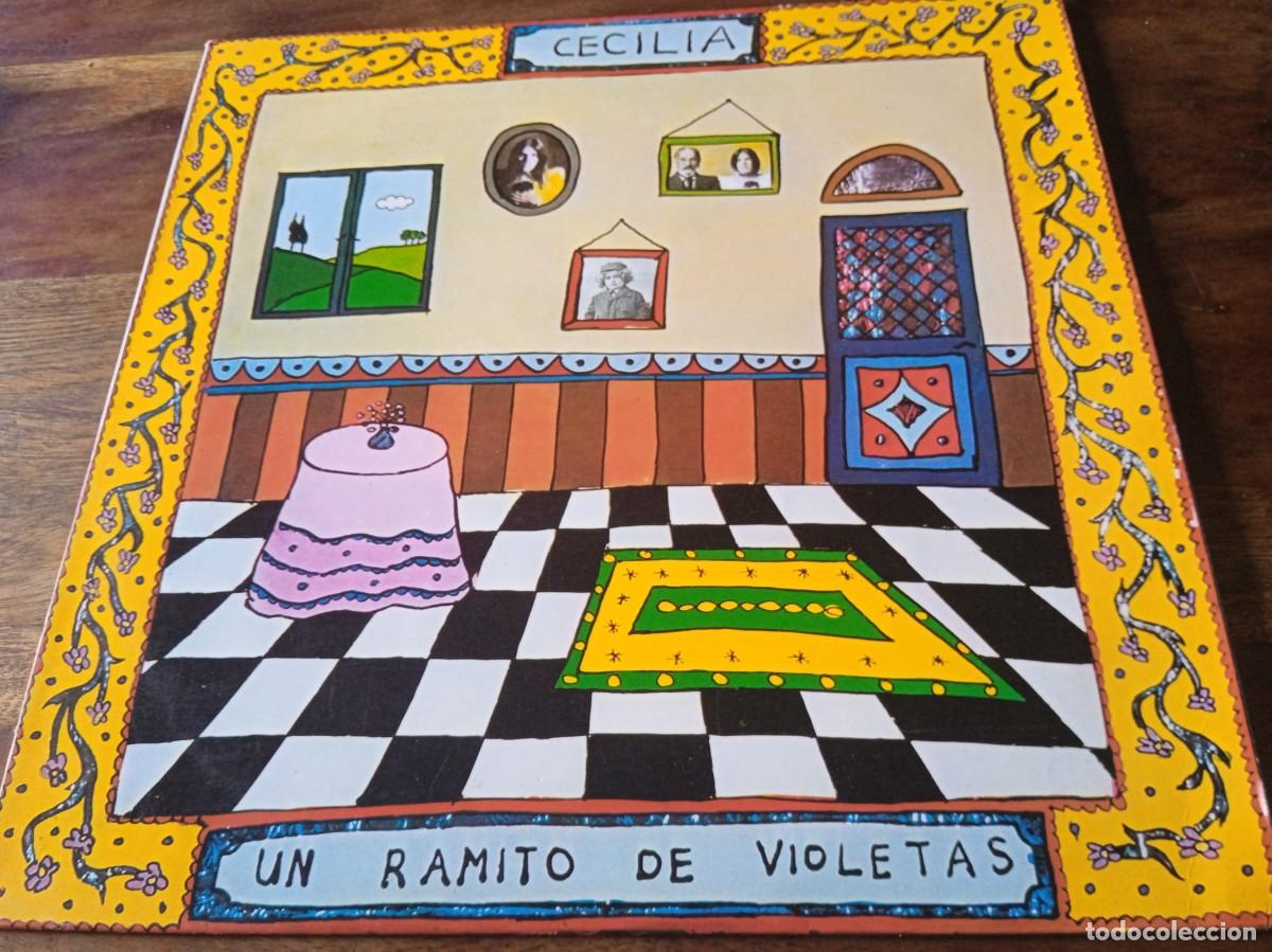 Discos de vinilo: Cecilia - Un ramito de violetas - Lp original CBS 1975