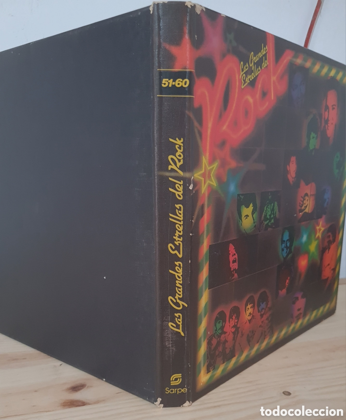 Discos de vinilo: LAS GRANDES ESTRELLAS DEL ROCK. NUM.51 A 60. EDIT.SARPE