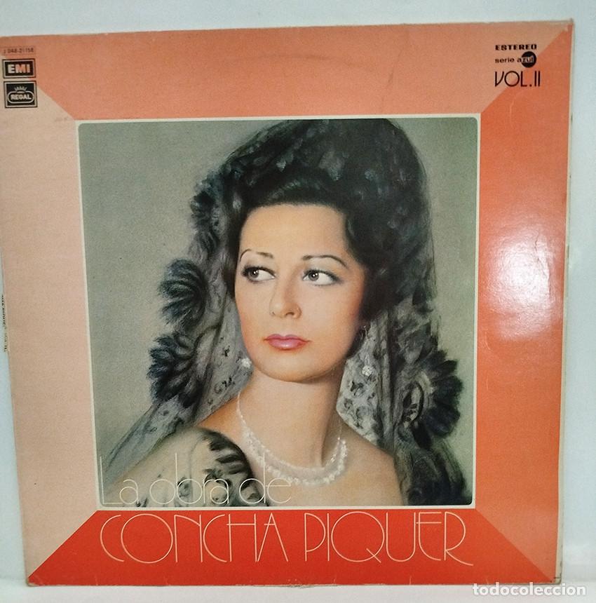 Discos de vinilo: 4 vinilos Concha Piquer