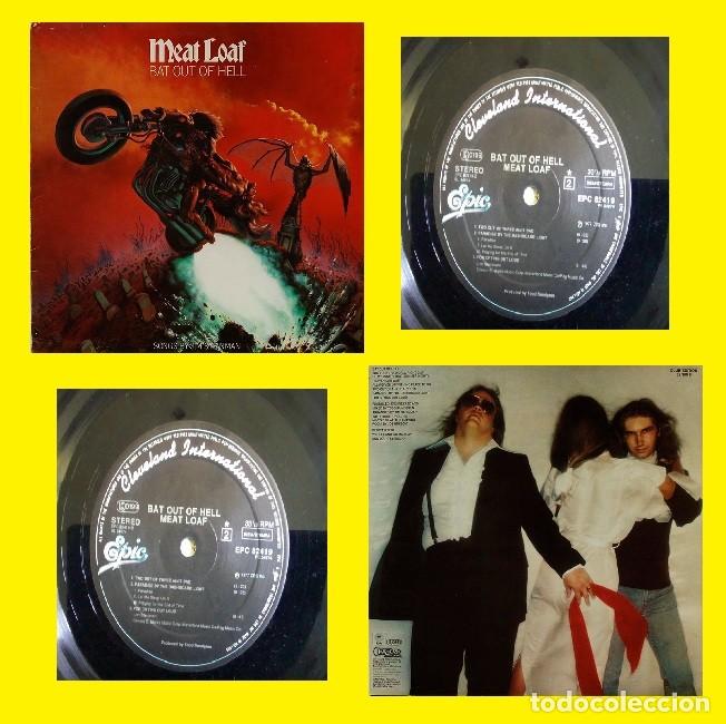 Discos de vinilo: MEAT LOAF / bat out of hell 1977 !! COMPLETA 1&ordf; EDIC. ORIG. EPIC + ENCARTE ORG !!