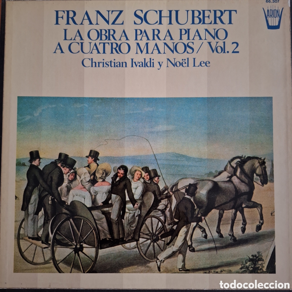 Discos de vinilo: Caja La obra para piano a cuatro manos. Vol. 2