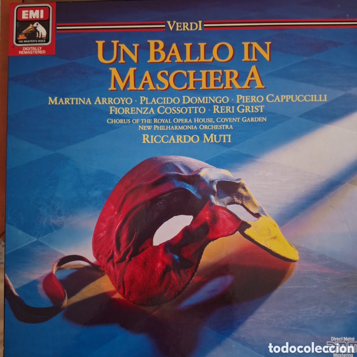 Discos de vinilo: Un Ballo in Maschera. Verdi