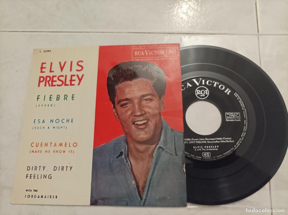 Discos de vinilo: Elvis Presley ep fiebre