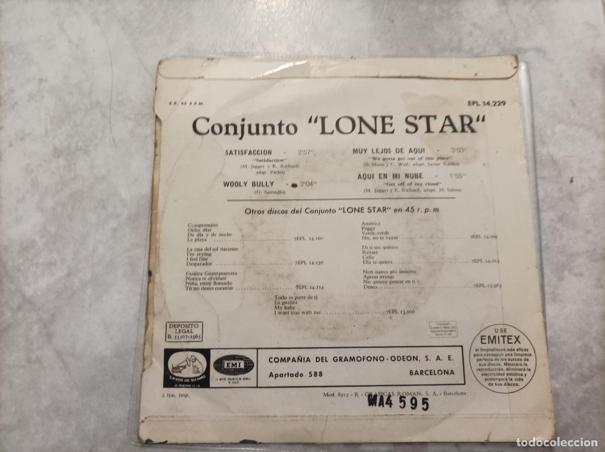 Discos de vinilo: Lone Star ep satisfaccion - Foto 2