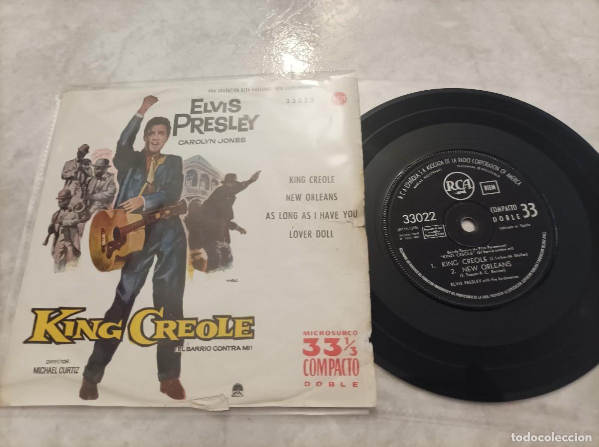 Discos de vinilo: Elvis Presley ep King Creole