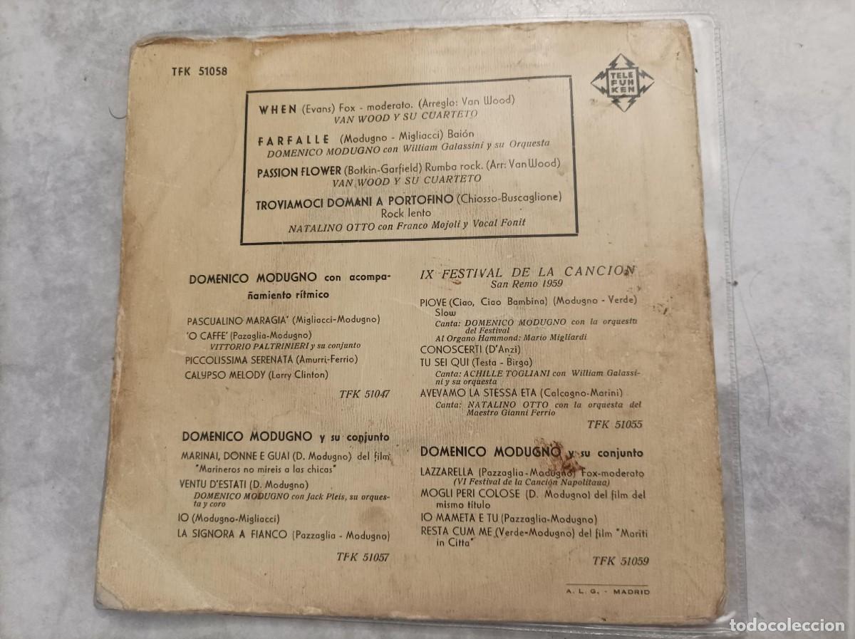 Discos de vinilo: Van Wood y su cuarteto ep -raro leer- - Foto 2