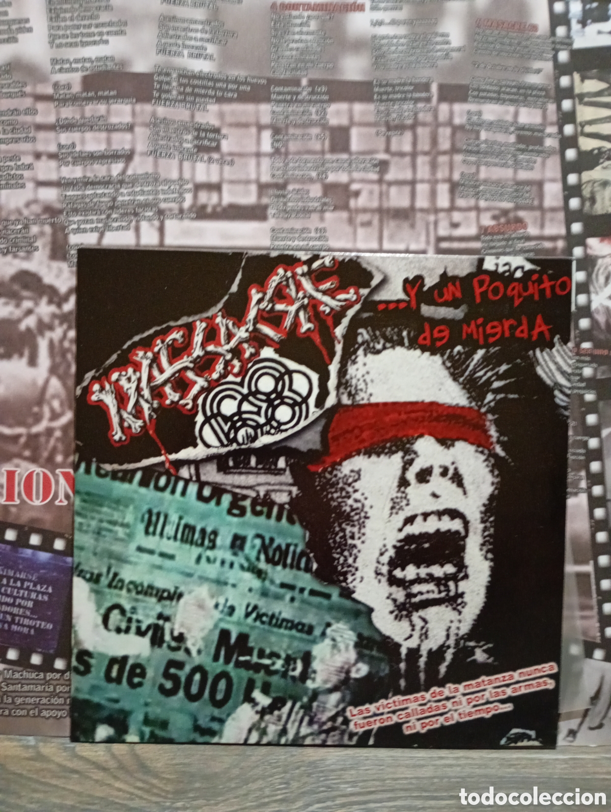 Discos de vinilo: Massacre, 68 cicatrices 2010. + singel. - Foto 6