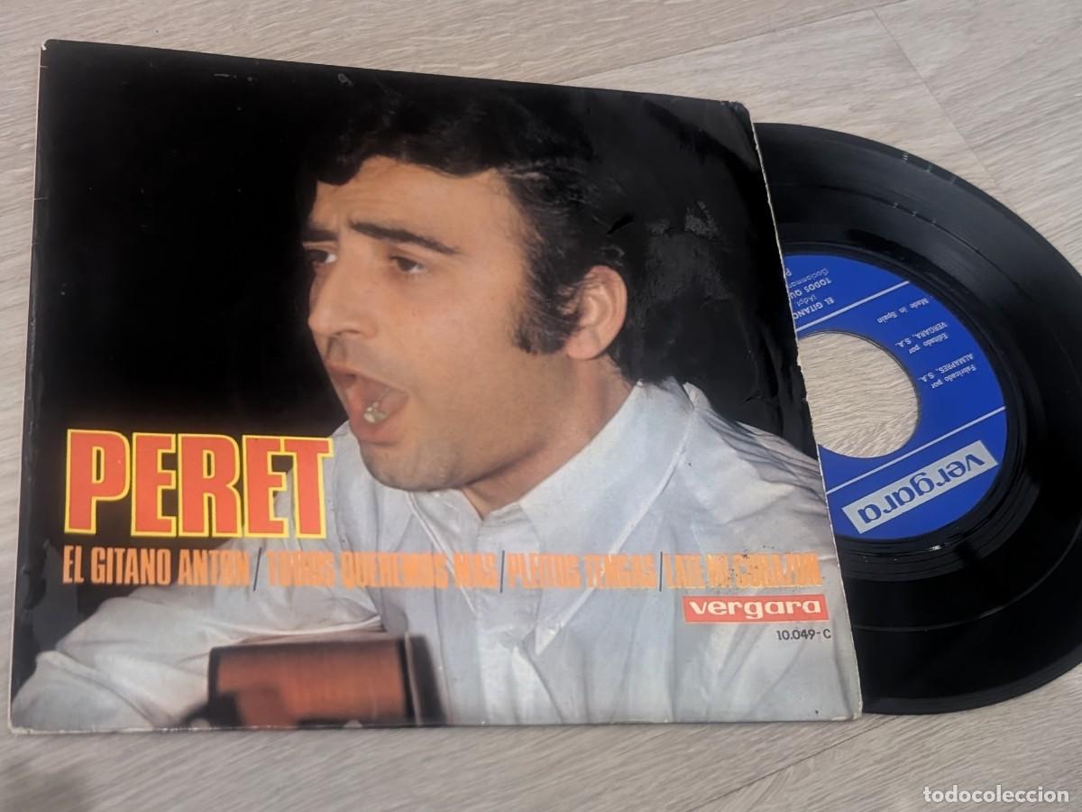 Discos de vinilo: PERET - EL GITANO ANTON + 3 .. EP DE 1968 - VERGARA RECORDS - POR SONOTON
