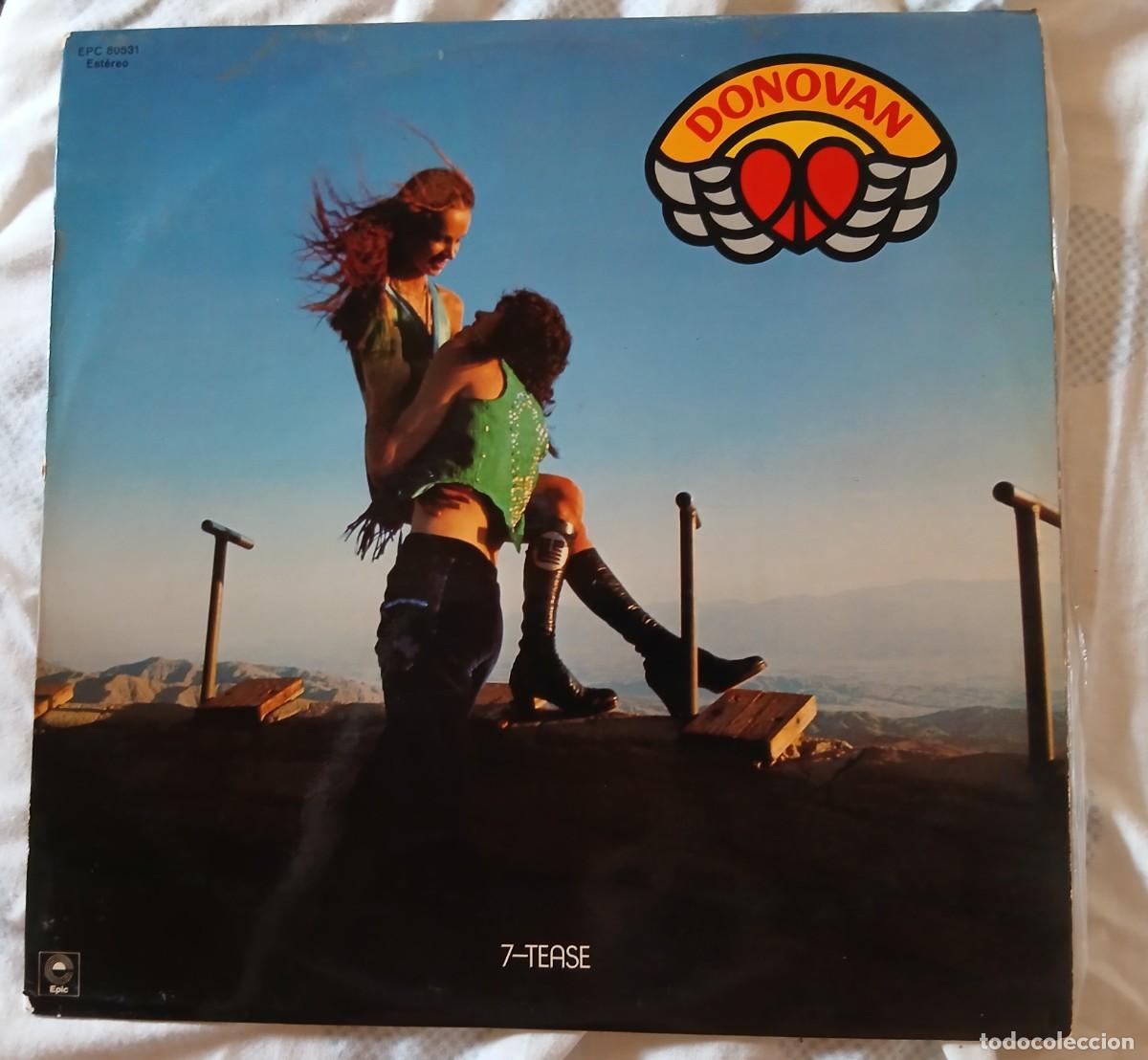 Discos de vinilo: Donovan &lrm;&ndash; 7 Tease (1974)