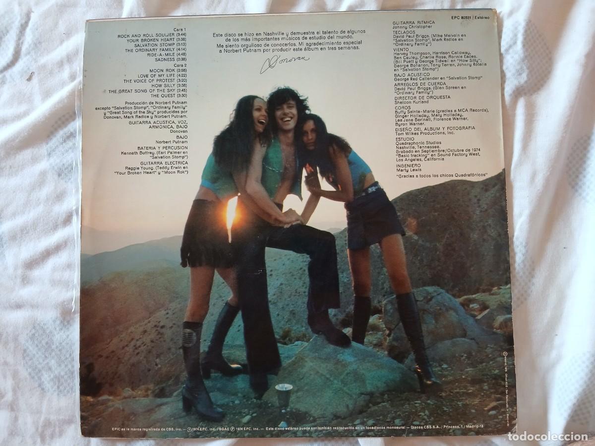 Discos de vinilo: Donovan &lrm;&ndash; 7 Tease (1974) - Foto 2