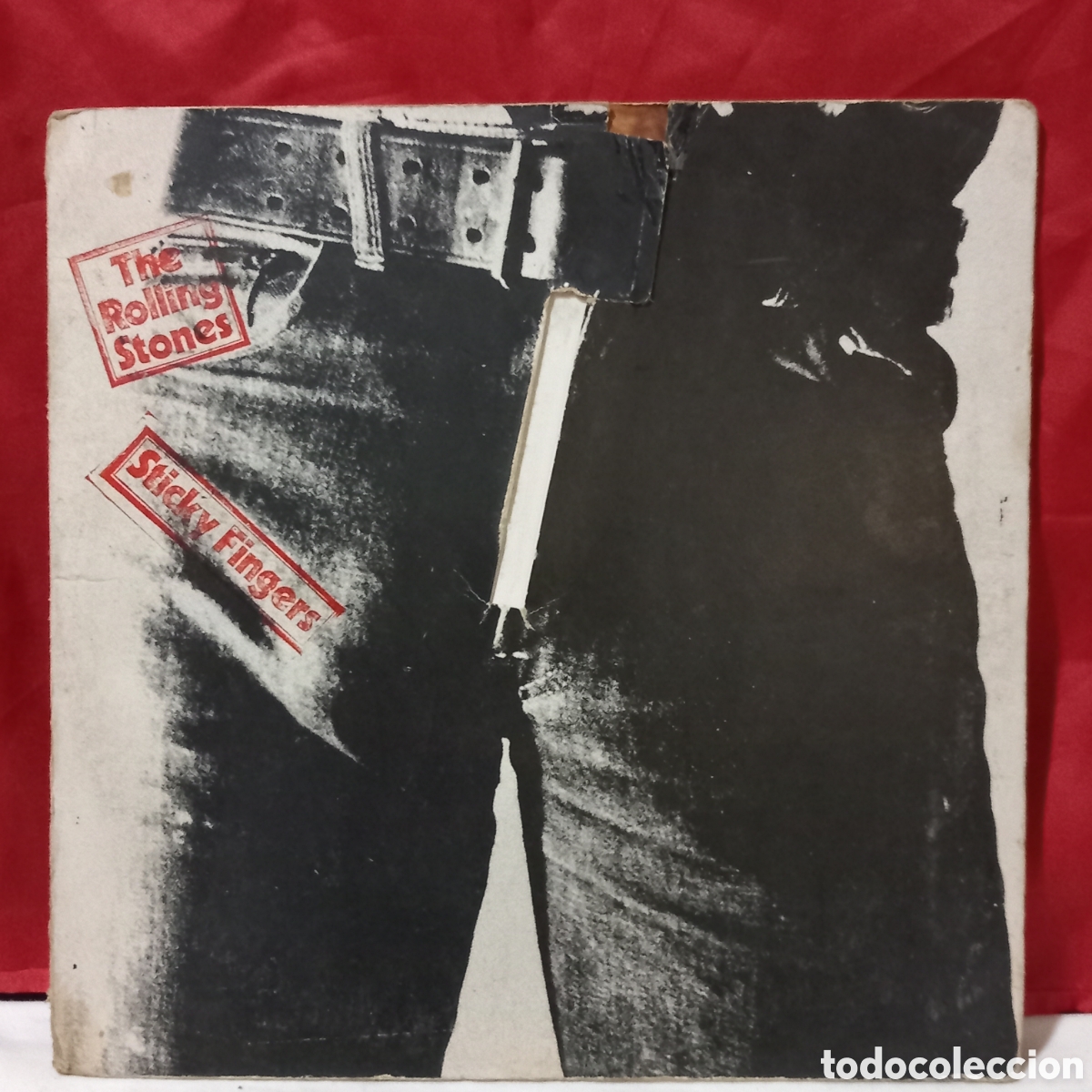 Discos de vinilo: LP THE ROLLING STONES/STICKY FINGERS(1979 SPAIN)VINILO EXCELENTE