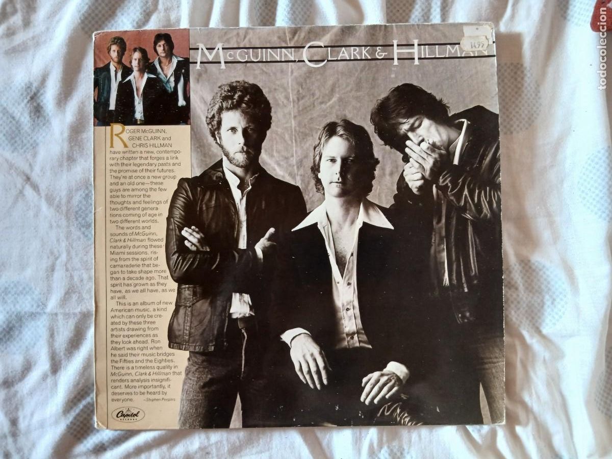 Discos de vinilo: McGuinn, Clark & Hillman - Roger Mcguinn, Gene Clark & Chris Hillman (Byrds)