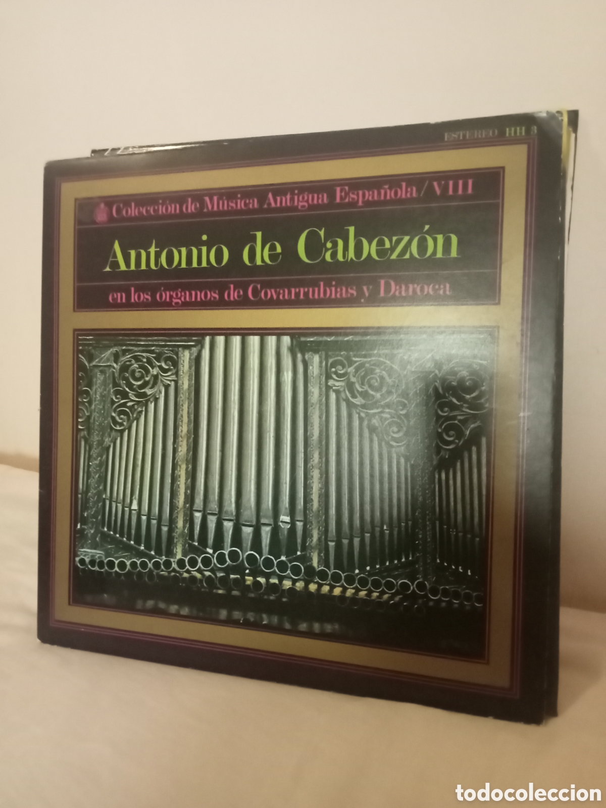 Discos de vinilo: Antonio de Cabez&oacute;n &Oacute;rganos de Daroca y Covarrubias