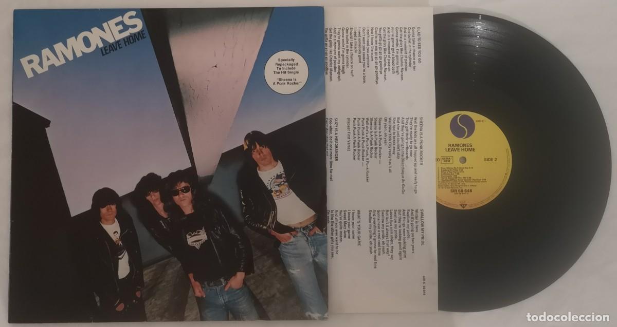 Discos de vinilo: DISCO VINILO RAMONES LEAVE HOME LP &iexcl;DISCO IMPECABLE!