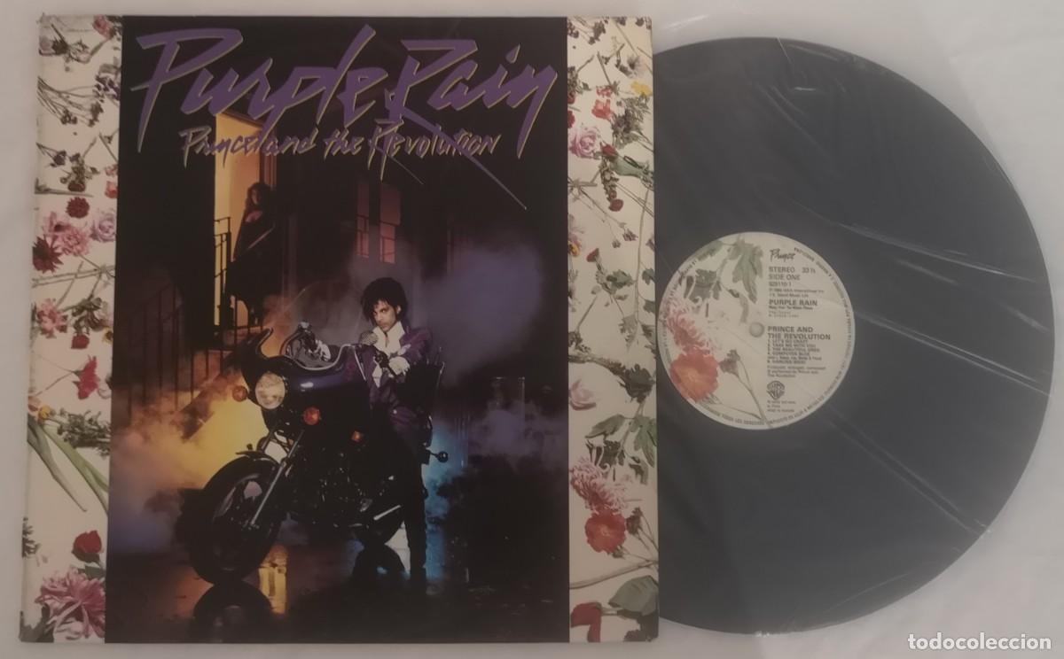 Discos de vinilo: DISCO VINILO PRINCE & REVOLUTION PURPLE RAIN LP 1984