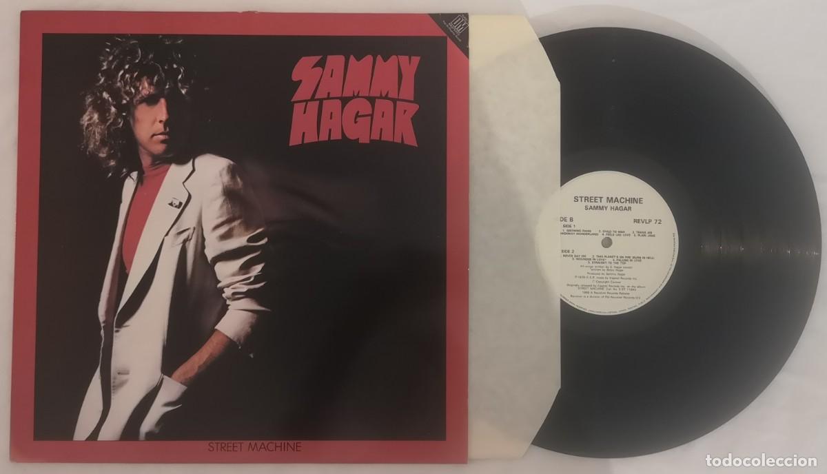 Discos de vinilo: DISCO VINILO SAMMY HAGAR (VAN HALEN) STREET MACHINE LP 1986 &iexcl;IMPECABLE!