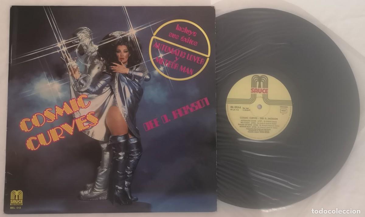 Discos de vinilo: DISCO VINILO DEE D. JACKSON COSMIC CURVES LP 1978 &iexcl;DISCO IMPECABLE!