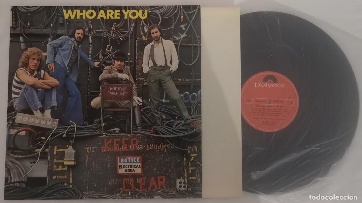 Discos de vinilo: DISCO VINILO THE WHO WHO ARE YOU LP 1978 &iexcl;PERFECTO ESTADO!