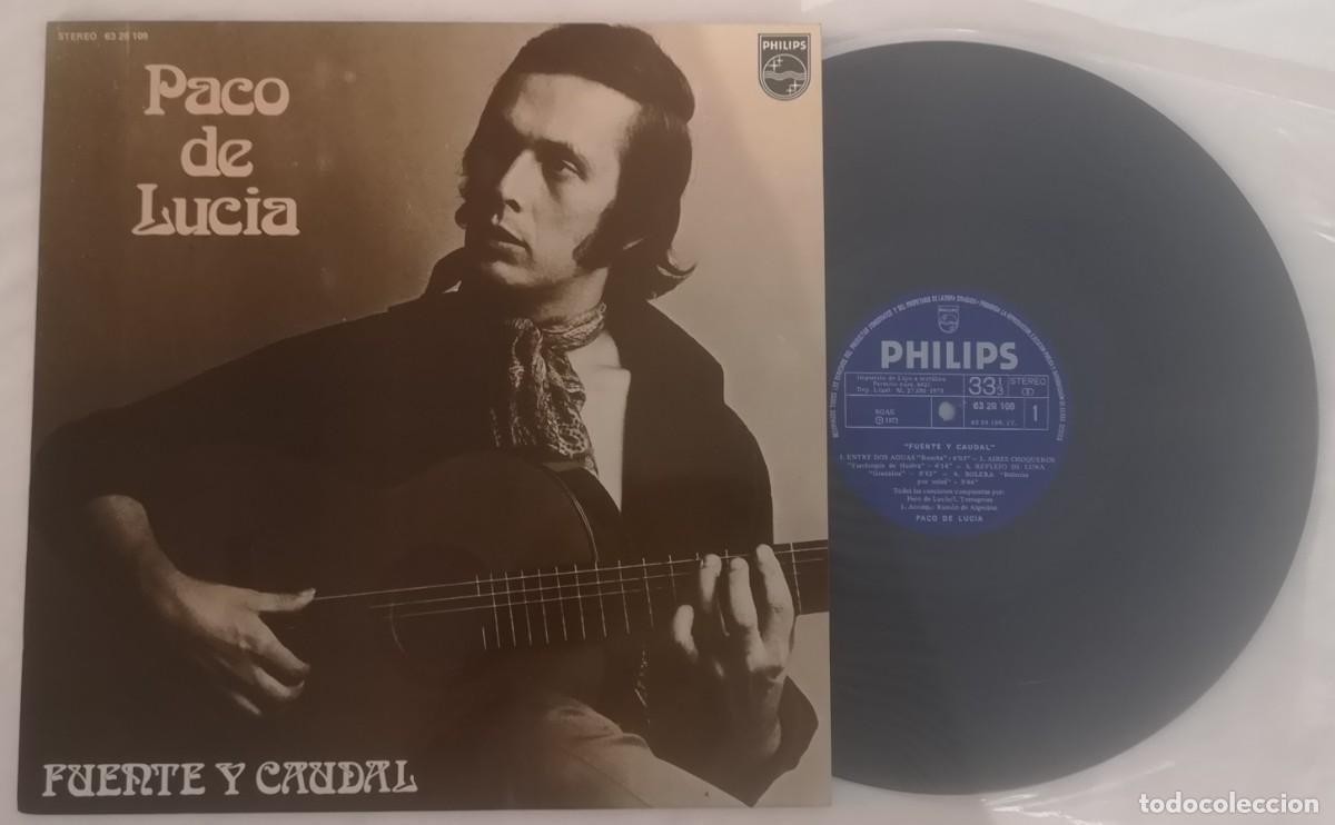Vinyl-Schallplatten: DISCO VINILO PACO DE LUC&Iacute;A FUENTE Y CAUDAL LP 1973 &iexcl;IMPECABLE!