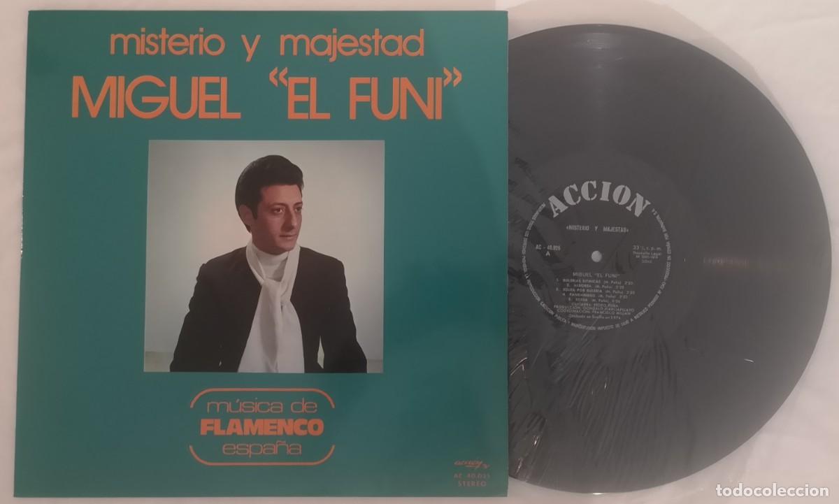Discos de vinilo: DISCO VINILO MIGUEL EL FUNI MISTERIO Y MAJESTAD LP 1974 &iexcl;IMPECABLE!