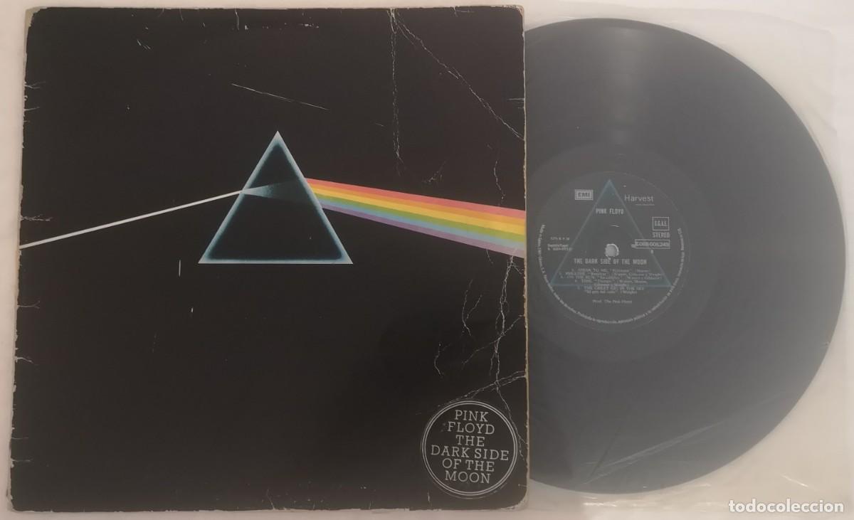 Discos de vinilo: DISCO VINILO PINK FLOYD THE DARK SIDE OF THE MOON LP 1973