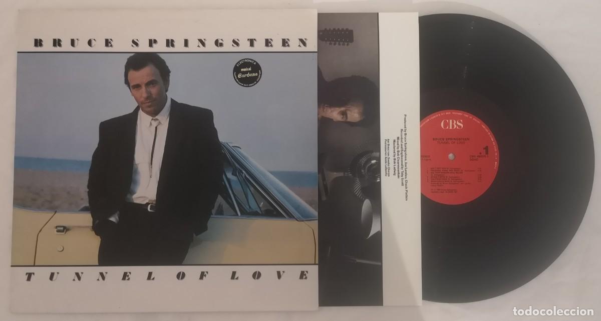 Discos de vinilo: DISCO VINILO BRUCE SPRINGSTEEN TUNNEL OF LOVE LP 1987 &iexcl;PERFECTO ESTADO!