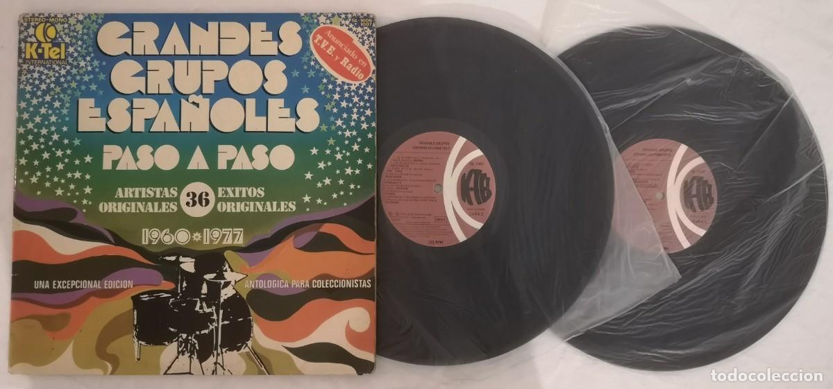 Discos de vinilo: DISCO VINILO GRANDES GRUPOS ESPA&Ntilde;OLES 1960-1977 LP 1978