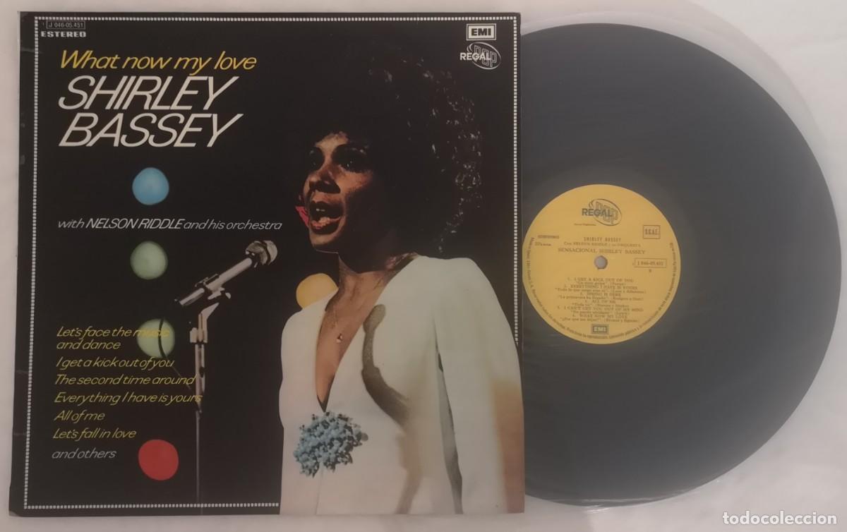 Discos de vinilo: DISCO VINILO SHIRLEY BASSEY CON NELSON RIDDLE LP 1973 &iexcl;IMPECABLE!
