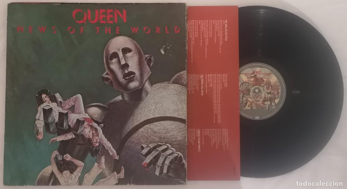 Discos de vinilo: DISCO VINILO QUEEN NEWS OF THE WORLD LP 1977