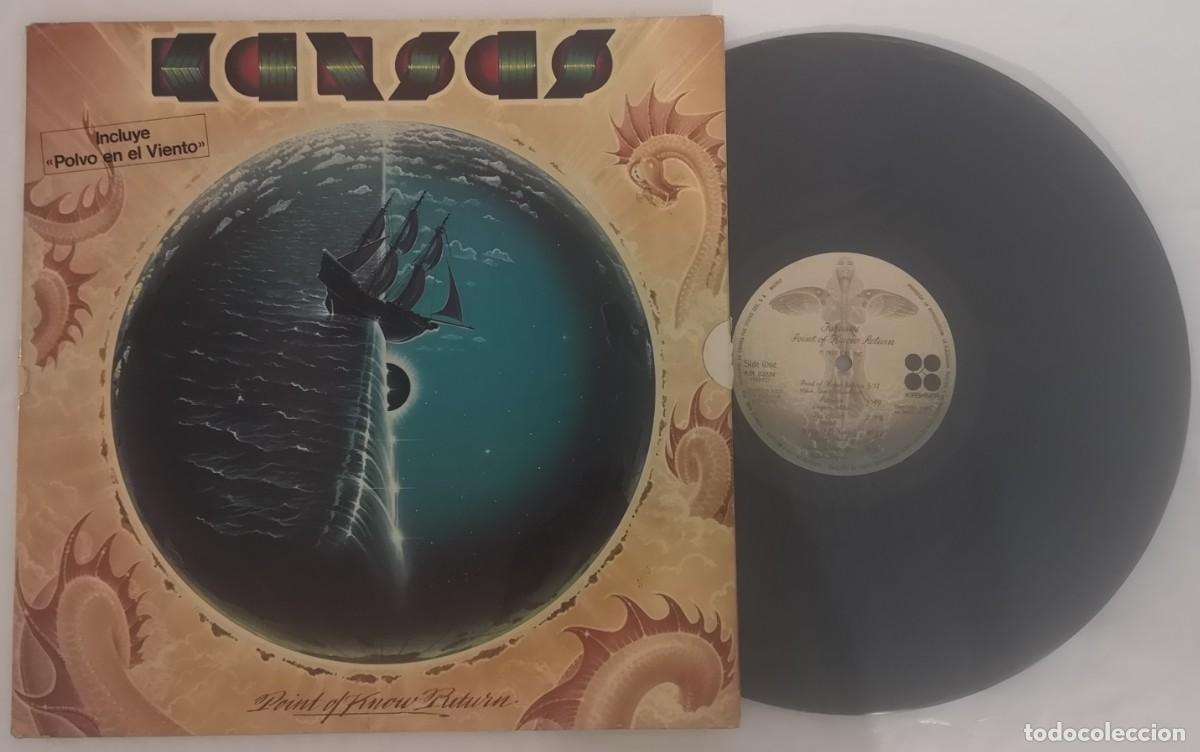 Discos de vinilo: DISCO VINILO KANSAS POINT OF KNOW RETURN LP 1977