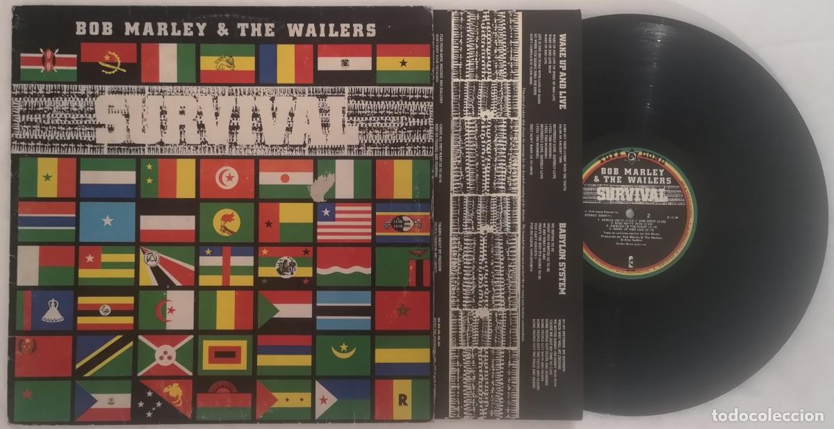 Discos de vinilo: DISCO VINILO BOB MARLEY & THE WAILERS SURVIVAL LP 1979