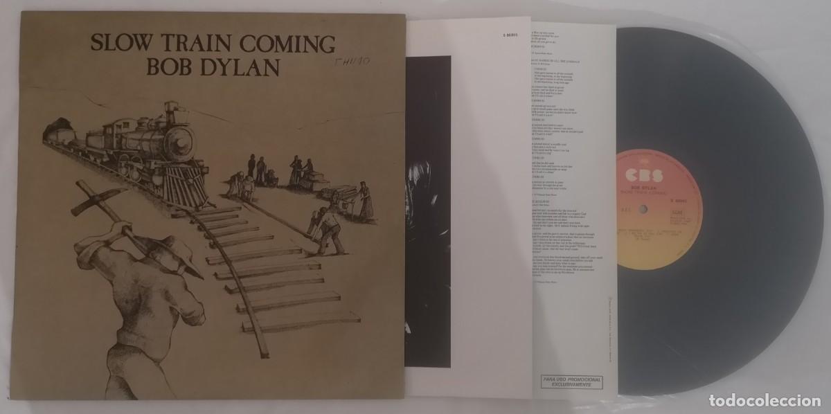 Discos de vinilo: DISCO VINILO BOB DYLAN SLOW TRAIN COMING LP 1979 &iexcl;PERFECTO ESTADO!