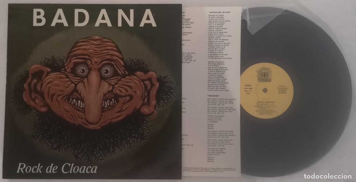 Discos de vinilo: DISCO VINILO BADANA ROCK DE CLOACA LP 1987 &iexcl;C&Oacute;MO NUEVO!